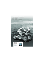 BMW R1150 GS - Maintenance Instructions EN 2004-1